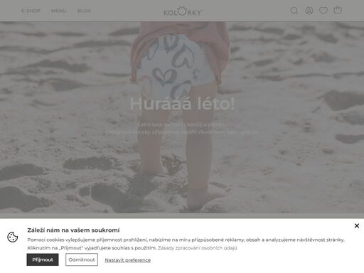 kolorky.cz - stylové eko plenky šetrné k pokožce i přírodě. dětské jednorázové eko plenky pro klidnější noc a krásnější den vašeho miminka. široký výběr druhů a designů pro radost z přebalování.