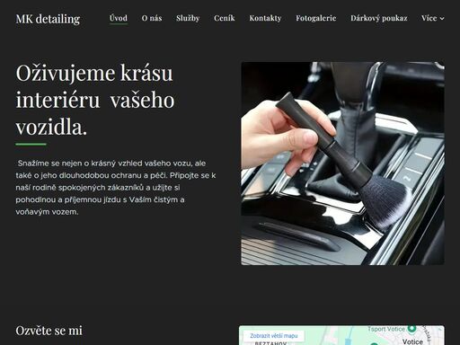 oživujeme krásu interiéru vašeho vozidla.