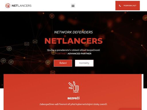 netlancers - profesionální služby a poradenství v oblasti síťové bezpečnosti a outsourcing v oblasti správy it.