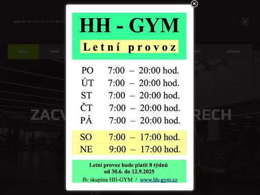 provozujeme komerční posilovnu - posilovací stroje vita profesional a kardio stroje firmy life fitness. k dispozici je zásobený bar a zákaznické parkoviště. poskytujeme poradenství, prodej suplementů a služby osobního trenéra.