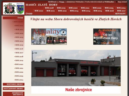 hasiči zlaté hory