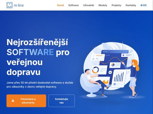 m-line edison - nejrozšířenější software pro plánování dopravy, dispečink, ekonomiku a mzdy. řešení pro dopravce, mhd a organizátory dopravy. 30 let zkušeností.