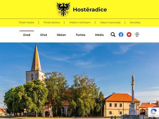 obec hostěradice
