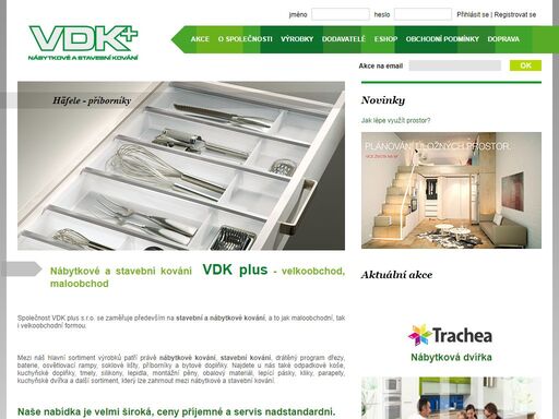 vdk plus dodává nábytkové a stavební kování, provozuje velkoobchod i maloobchod s nábytkovým a stavebním kováním. skvělé ceny, nastandardní servis.