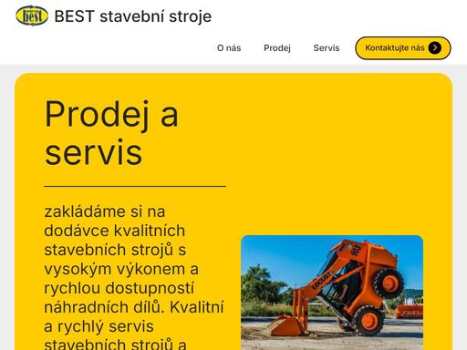 kvalitní a rychlý servis a prodej stavebních strojů a mechanizace v jindřichově hradci, jihočeský kraj.