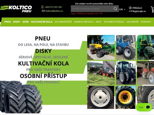 společnost koltico sídlí v holešově u zlína v prostorném areálu s velkými sklady. díky tomu má bohatou nabídku produktů k okamžitému odebrání.