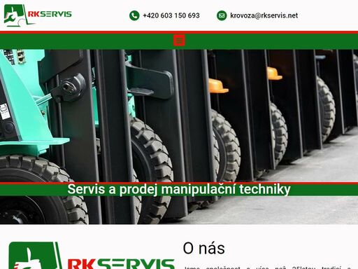 rkservis - servis a prodej manipulační techniky. poskytujeme kvalitní péči v oboru vysokozdvižných vozíků a jiné manipulační techniky.