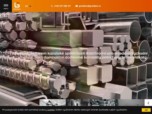jsme výhradním distributorem kazašské společnosti kazchrome pro střední a východní evropu. mezi dominantní dodávané komodity patří ferochrom uhlíkatý.