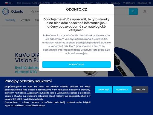 prodej materiálu, nástrojů a přístrojů pro stomatologické ordinace, kliniky a laboratoře. ? 30 let zkušeností ? 10000+ produktů skladem ? rychlé odeslání ?