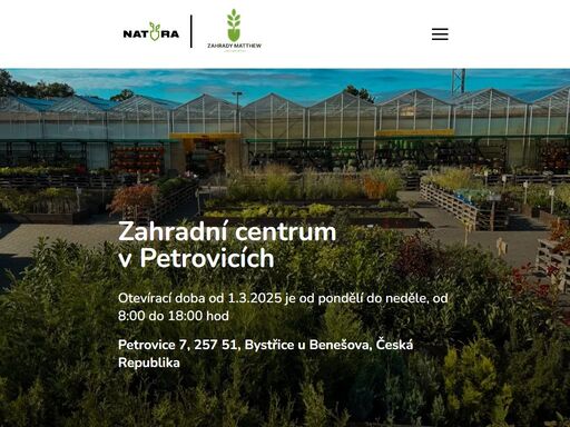 v našem zahradnickém centru věříme, že každý zahradní prostor má potenciál stát se zelenou oázou klidu a krásy. díky dlouholetým zkušenostem v oblasti