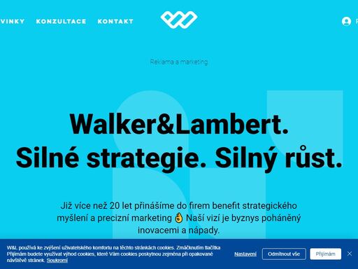 walker&lambert je lokální reklamní a marketingová agentura z ostravy. více než 20 let pomáháme klientům budovat silné brandy. máme za sebou +2000 úspěšných marketingových projektů. náš obchodní model je založen na principu win win. průměrná doba partnerství s klienty je 12,5 let.