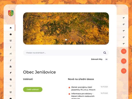 obec jenišovice s výrazným panoramatem leží 18 kilometrů východně od chrudimi a 10 km západně od vysokého mýta v nadmořské výšce 237 metrů. protéká jí řeka novohradka (též zvaná olšinka), do níž se vobci vlévá řepnický potok. obec se skládá z 5. místních částí: jenišovice, martinice(k obci náležely od 19.století), zalažany(sloučeny s obcí jenišovice k 1.7. 1960), mravín(k 1.1. 1966 sloučen s obcí štěnec ) a štěnec(sloučen s obcí jenišovice k 1.7. 1985). dříve patřila okresem k vysokému mýtu, od r. 1960 patří k okresu chrudim. 