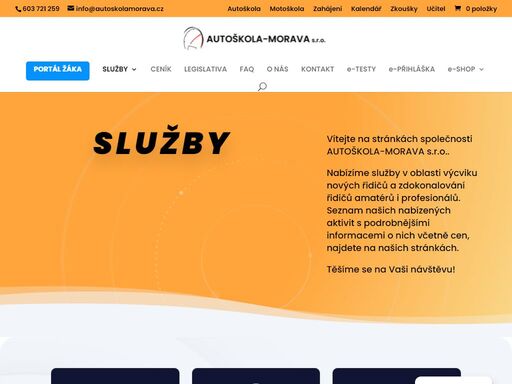 zajímá vás některá z našich nabízených služeb a rádi by jste se dozvěděli víc informací? společně uděláme silnice bezpečnější.