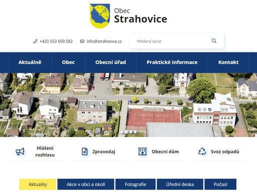 oficiální stránky obce