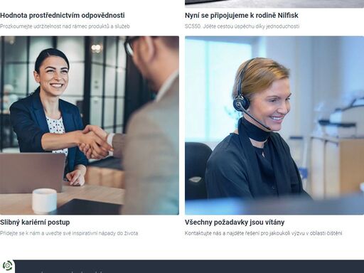 světový lídr v oblasti čisticích strojů, produktů, řešení a služeb pro profesionální i spotřebitelské segmenty.