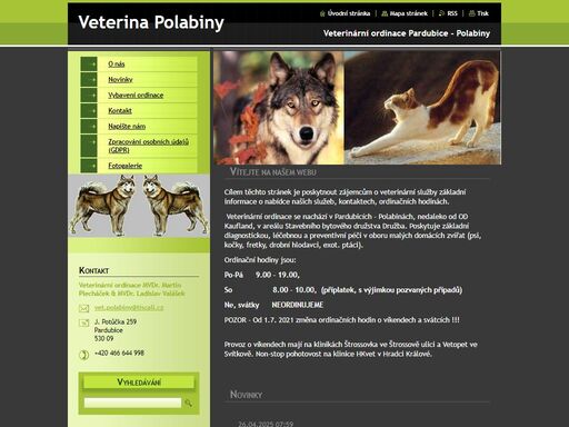 léčba, očkování, čipování malých a drobných domácích zvířat - psi, kočky, fretky, drobní hlodavci, papoušci, exotičtí ptáci. laboratorní vyšetření - krev, moč, trus, rentgen, ultrazvuk, rtg, usg, sono, biochemie.