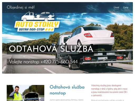? odtah vozidel z místa nehody (osobních, lehkých dodávkových do 2,1t)