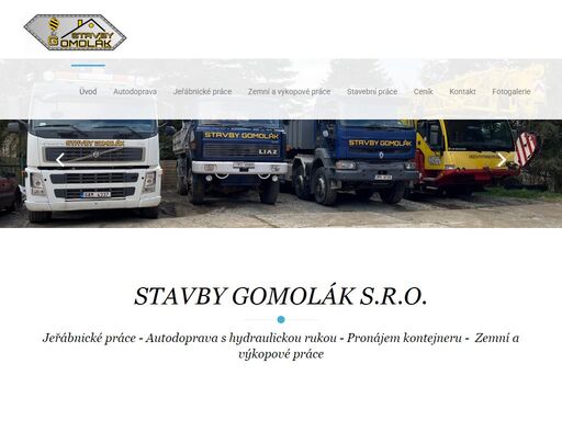 přeprava s hydraulickou rukou - jeřábnické práce - stavební práce - demolice - výkopové práce
