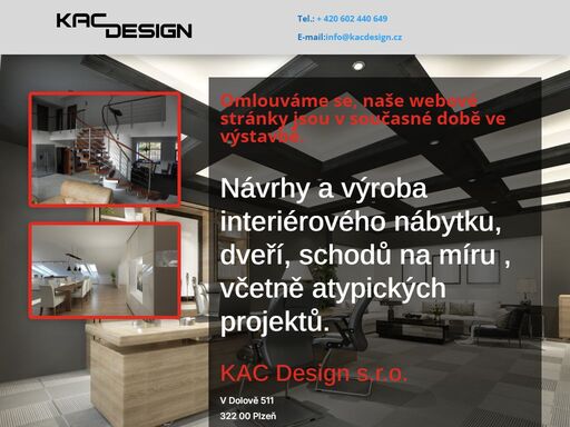 dveře, schody, nábytek na zakázku, atypické projekty od kac design s.r.o. plzeň