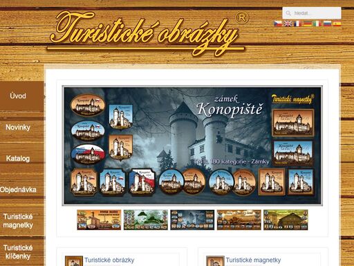 turistické obrázky jsou originální sběratelské suvenýry vyráběné technikou barevně upravené perokresby na dřevěném podkladě s motivy historických i přírodních památek české republiky. koupit je lze na prodejních místech to nebo objednat přímo u výrobce.