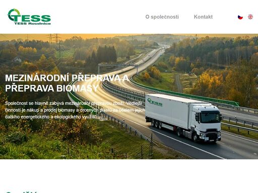 společnost tess roudnice s.r.o. byla založena v lednu roku 2006 za účelem zprostředkování obchodu a služeb v oblasti ekologického a energetického využítí alternativních paliv.