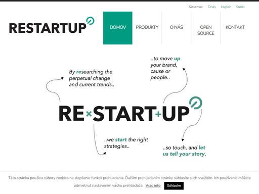 domov - restartup | we tell your story