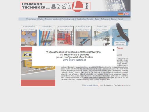 lešení praha, lehmann technik s.r.o.