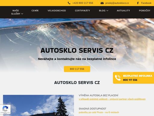 autosklo servis cz, tradiční pražská společnost, zajišťuje výměny a opravy autoskel pro všechny typy a značky vozů. pobočky najdete po celé praze!