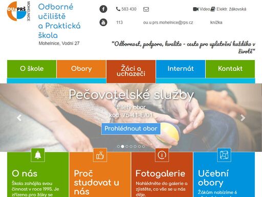 domovská strana ouaprs mohelnice