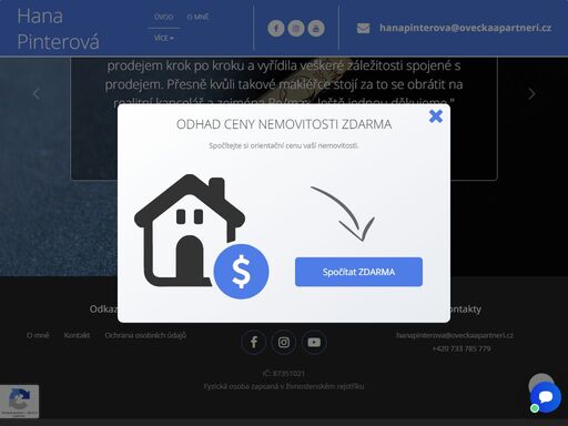 realitní makléřka hana pinterová pro jižní čechy