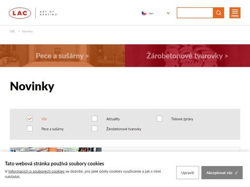 potřebujete průmyslovou pec nebo tepelné zařízení na zakázku? hledáte žárobetonové tvarovky a litou keramiku? kontaktujte nás. v lac plníme i náročné požadavky.