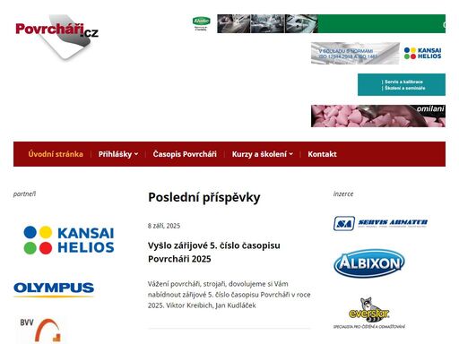 povrchová úprava, povrchové úpravy, časopis, seminář, povrch, úprava, úpravy, povrchové, povrcháři, povrchář, povrchová úprava, povrchových úpravách informační server pro povrchové úpravy