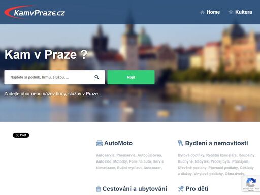 akce a kultura v praze. aktuální přehled tipů kam v praze. kluby, koncerty, divadla, kina nebo kam v praze s dětmi. komplexní nabídka firem a služeb v praze.
