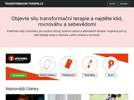 praktické rady a techniky pro osobní rozvoj, duševní zdraví a alternativní terapie. inspirace pro ty, kteří hledají cestu k hluboké vnitřní změně a harmonii.