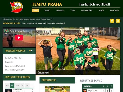 nejstarší softballový oddíl v české extralize. několikanásobný mistr čr a skvělá parta lidí. hrajeme ligu mistrů evropy, pořádáme nábory dětí na softball v praze.