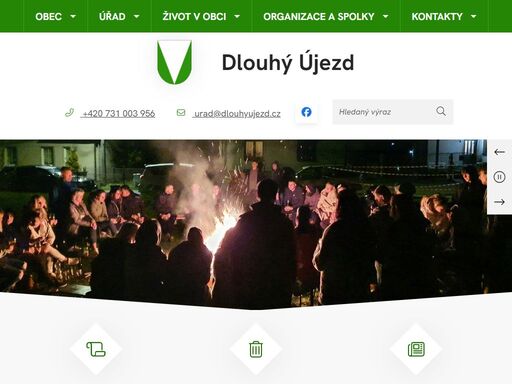 obec dlouhý újezd