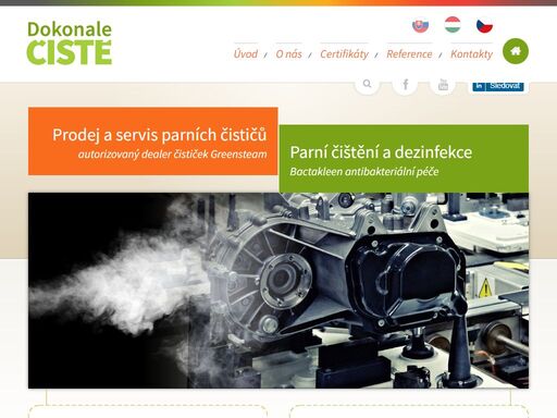 parní čištění a dezinfekce odstraní prach, mastnotu, špínu i bakterie a nežádoucí pachy. jedná se o suché čištění, bez odpadu, s minimální spotřebou vody - chráníme zelenou planetu!