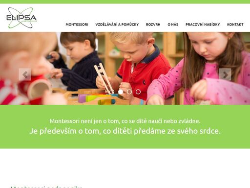 mateřská škola elipsa - montessori soukromá školka karlovy vary