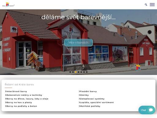 specializovaná prodejna král barev je tónovací a poradenské centrum pro kladno a okolí. součástí služeb je tónování barev a omítek na míchacích zařízeních