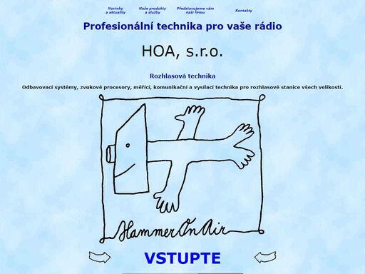 hoa s.r.o. technika pro rozhlasové stanice, produkty a zastoupení