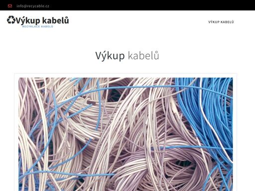 výkup kabelů a autokabelů.