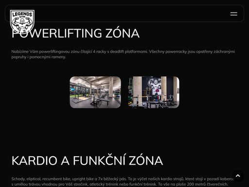 legends gym - zlín