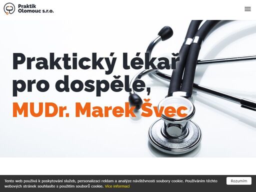 olomoucký praktický lékař pro dospělé, mudr. marek švec