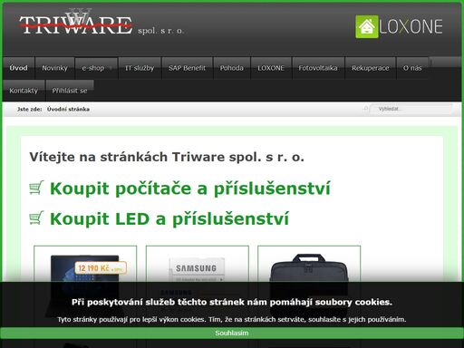 prodej a servis počítačů, notebooků, tiskáren a příslušenství v opavě. výpočetní technika. kopírování a tisk. smart home loxone. instalace počítačových sítí.