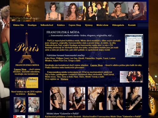 šulc-paris boutique, francouzská móda, eden rose, philippe carat, leo guy, rinatti, patouchka, sagaie, adam pour eve