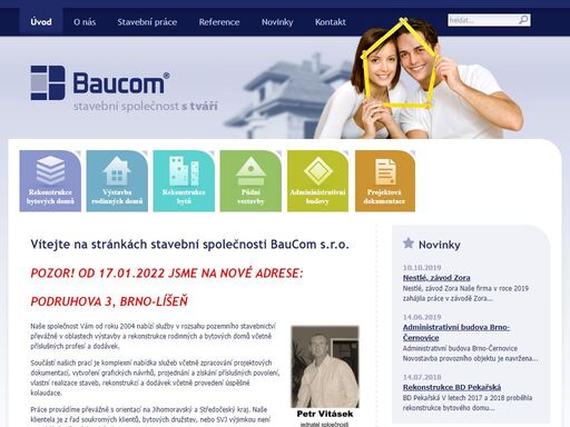 stavební společnost baucom