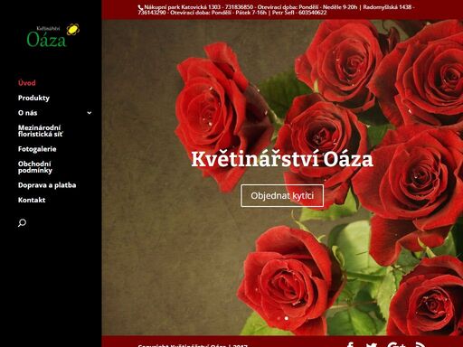 květinářství oáza