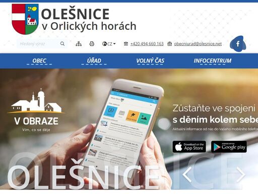oficiální stránky obce olešnice v orlických horách