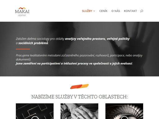 založen dvěma sociology pro otázky analýzy veřejného prostoru, veřejné politiky a sociálních problémů, analýza, participace, vzdělávání
