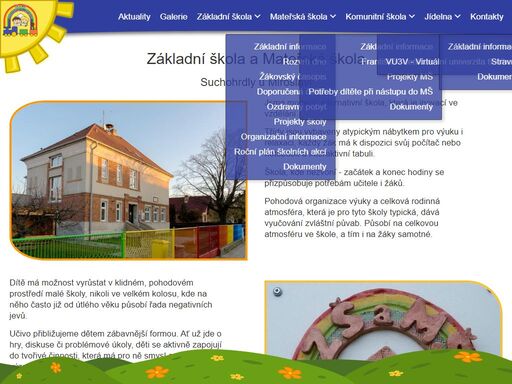 základní škola a mateřská škola suchohrdly u miroslavi